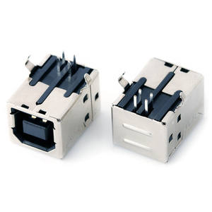 Connecteur USB femelle en cuivre à 90 degrés pour imprimante et ordinateur, accessoire de carte USB à brancher - Product Image 3