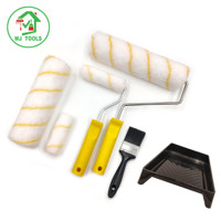 Ensemble de rouleaux de brosse de peinture, taille personnalisée, 8 pièces, 9 pouces