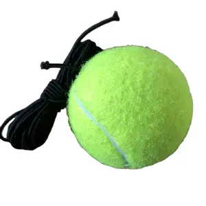 Wholesale In Stock 6.5cm Practice training Tennis Ball With Elastic rope