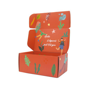 Bưu phẩm Hộp bao bì Hộp Tùy chỉnh màu sắc gấp giấy in logo vận chuyển Quà Tặng các tông sóng Hộp Quà Tặng thiết lập cho phụ nữ - Product Image 3