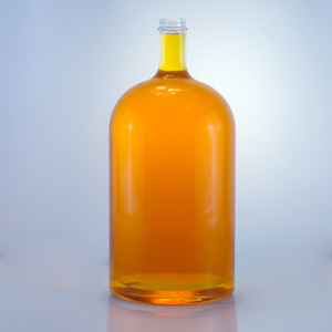 Botella <span class=keywords><strong>de</strong></span> Vidrio <span class=keywords><strong>de</strong></span> Alta Calidad <span class=keywords><strong>de</strong></span> 1000ml, Garrafa Vacía para Licores con Cuello <span class=keywords><strong>de</strong></span> Rosca, para Destilerías <span class=keywords><strong>de</strong></span> Lujo - Product Image 2