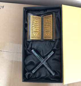 Cubo Quran <span class=keywords><strong>de</strong></span> cristal brillante para decoración, <span class=keywords><strong>libro</strong></span> <span class=keywords><strong>de</strong></span> recuerdos <span class=keywords><strong>de</strong></span> boda islámica, regalos - Product Image 5