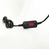 Cargador USB Tipo C, Banco de Energía USB-C a 5V 9V 12V 15V 20V 3A DC DC, Configuración PD, Router, UPS, Convertidor de Voltaje, Cable de Carga