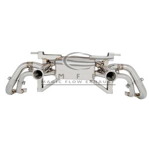 Silencieux d'échappement à <span class=keywords><strong>performance</strong></span> sonore agressive pour <span class=keywords><strong>Audi</strong></span> <span class=keywords><strong>R8</strong></span> V10 5.2L <span class=keywords><strong>Plus</strong></span> 2017 + Catback Valve Racing Exhaust - Product Image 4