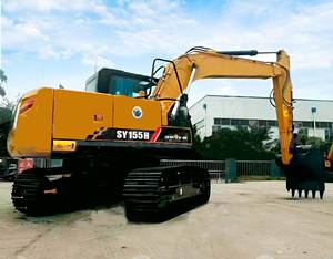 Excavatrice sur chenilles SY155H de qualité supérieure, fabrication originale, 15T, SY155H hydraulique, meilleur service, vente chaude, excavatrice en vente - Product Image 1