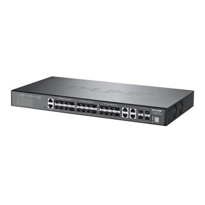 10G Uplink Stacked Three-Layer POE Network Management Switch with SFP/RJ45 Ports TL-NS680-24F4G4T2Q