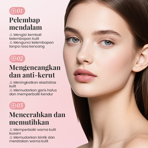 KORMESIC Bpom Certificado, 25ml, 10X, Mascarilla Facial Coreana con Colágeno y Cristal, Hidratante, Antiarrugas, Blanqueadora - Product Image 3