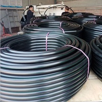 Tuyau en PEHD de petit diamètre TG Black PE100 SDR11 certifié ASTM/DIN, 20-25 mm, résistant aux UV, pour systèmes agricoles et de drainage