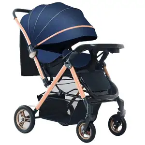 Oem Custom Multifunctional Carbon Fiber Bebe Two-Way Pram Baby Stroller For Toddler