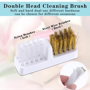 Soporte para Brocas de Uñas 2 en 1, Organizador de Brocas de Uñas a Prueba de Polvo con 30 Orificios, Estuche con Cepillo de Limpieza para Brocas de Uñas - Product Image 6