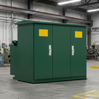 Transformateur de distribution triphasé monté sur socle ANSI IEEE 13,8 kV 34,5 kV 500 kVA 2500 kVA Équipement électrique extérieur