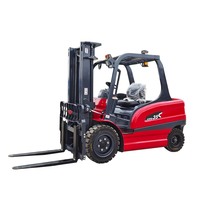 Chariot élévateur électrique 3,5 tonnes le plus vendu pour la logistique d'entrepôt, chariot élévateur à batterie lithium avec certification CE