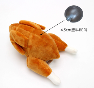 Cartone animato di plastica cane tacchino giocattolo da masticare con <span class=keywords><strong>Squeaker</strong></span> - Product Image 3