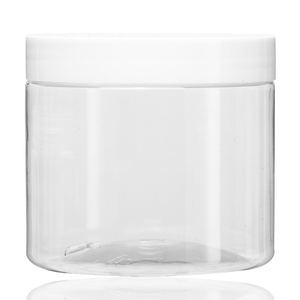Bán 400 Gam Mỹ Phẩm Nhựa Trong Suốt Jar Chăm Sóc Da Kem Jar Với Nắp PET Container - Product Image 3