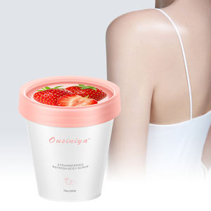 Exfoliante Corporal Humectante Natural de Limpieza Profunda con Fresa, Aclarante y Exfoliante, Marca Privada al por Mayor - Product Image 3