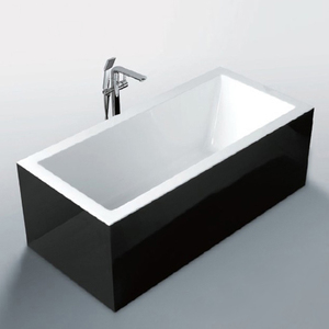 1.8m bulle d'air Abs acrylique baignoire autoportante hôtel <span class=keywords><strong>deux</strong></span> personnes Whirlpool <span class=keywords><strong>Massage</strong></span> Double hydrothérapie amant <span class=keywords><strong>Spa</strong></span> - Product Image 2