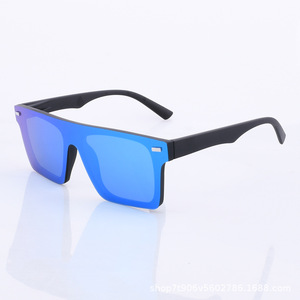 LMA Square Frame Custom Logo Trendy Sports Sun Glasses <b>Mirror</b> Polarized Fashion Women Men Cycling Sunglasses 2024 - Product Image 5