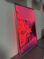 Cadre photo rétroéclairé Anime 16x24, boîte à lumière RGB, cadre noir personnalisé, affiche d'art, boîte à lumière LED pour décoration murale, affiche