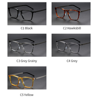 1260 Nouvelles montures de lunettes pour hommes d'affaires, légères et durables, lunettes pour hommes