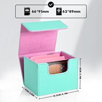 Boîte de rangement personnalisée Gamegenic pour deck de Commander, capacité de 100+ cartes Pokémon Charizard Anime TCG Yugioh Sport Trading Card