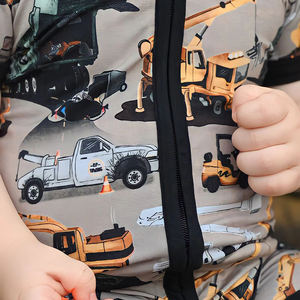 Tutine per Neonati in Bambù Biologico a Maniche Corte, Pigiama Estivo Personalizzato per Neonati, Tutina per Neonati - Product Image 4