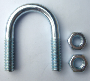 Abrazadera en U de Acero Galvanizado con Tuercas - Product Image 4