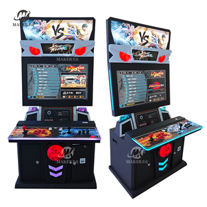 MAKER 6 Styles Usine Directe 32 LED Dragon Fist Armoire Vide <span class=keywords><strong>Jeu</strong></span> d'arcade Armoire de jeux à pièces Machine d'arcade classique - Product Image 4