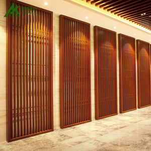 JINBAJANGCA Aluminum Alloy <b>Screen</b> Room Divider Laser Cut Traditional Style Durable Design For Indoor Use - Product Image 1
