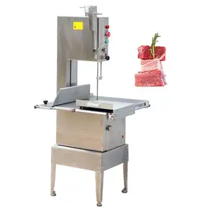 top list High Efficiency Sliced Fresh Pork Beef Cutting Processing Machine Block Steak Meats Slicer Cooked Meat Cutter