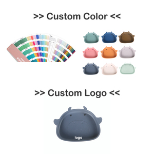 Plato <span class=keywords><strong>de</strong></span> Silicona <span class=keywords><strong>para</strong></span> Bebés con Formas <span class=keywords><strong>de</strong></span> Animales, <span class=keywords><strong>para</strong></span> la Primera Etapa <span class=keywords><strong>de</strong></span> Alimentación Complementaria (OEM/ODM) - Product Image 4