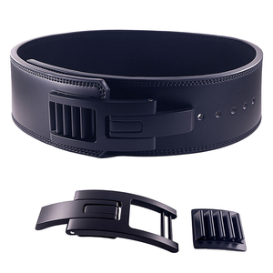 Full Cowhide 10MM Thick 4 Inches Free Strap Weight Lifting <b>Belt</b> Powerlifting Deadlifts Squats Fitness Safety for Men and Women - Product Image 5