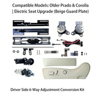 Gran Oferta: Kit de Conversión de Asientos Eléctricos de Lujo Easgain, Instalación No Destructiva, Ajuste de 6 Posiciones para Toyota Corolla y Sienna