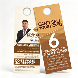 Etiqueta Colgante de PVC para Puerta, Impresión Offset, para Publicidad en Hoteles, Oficinas, Inmobiliarias y Negocios, Venta al Por Mayor - Product Image 2