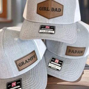 Puff Print 6 Panels Cotton <b>and</b> M <b>Black</b> Youth Trucker Embroidered Richardson 112 Blue Trucker <b>Hat</b> - Product Image 1