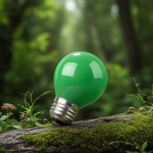 Bombilla Incandescente Esfrica 25W 230V E27 Verde 45x76 - Product Image 3
