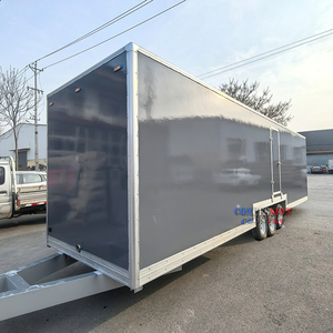 Hoàn toàn tùy chỉnh 10 trạm lớn nhà vệ sinh Trailer sang trọng nam và nữ phòng tắm Trailer di động nhà vệ sinh Trailer - Product Image 2