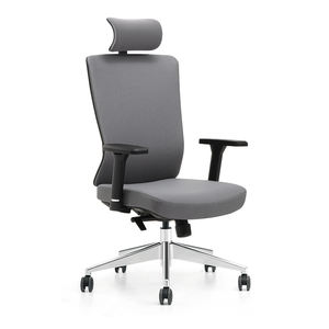 Fauteuil <span class=keywords><strong>de</strong></span> <span class=keywords><strong>direction</strong></span> <span class=keywords><strong>de</strong></span> <span class=keywords><strong>bureau</strong></span> pivotant <span class=keywords><strong>de</strong></span> <span class=keywords><strong>luxe</strong></span> moderne avec appuie-tête réglable - Product Image 1