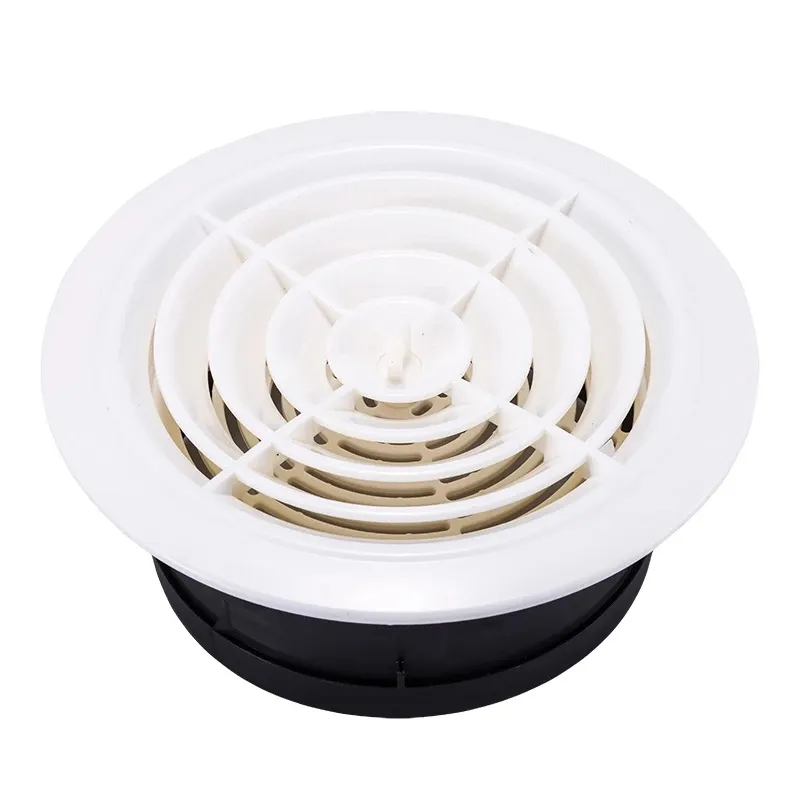 High quality impact resistant ABS plastic Ceiling circular Air Vent Air Diffuser for ventilation and air condition system
