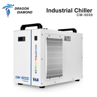 S & A 220V Co2 Laser Tube 60W-130W CNC broche moteur refroidissement industriel Cw3000 Cw5000 Cw5200 industrie refroidisseur d'eau moteur noyau