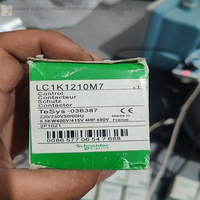 Contactor de CA en miniatura LC1K1210M7 K Compact para aplicaciones de control de motor pequeñas en panel compacto, nuevo.
