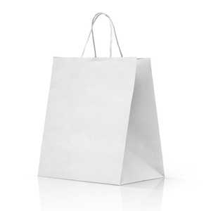 Poignée à emporter Shopper Cordon blanc 27 cm + 17 cm x 29 cm - Product Image 1