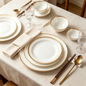 Juego de Tazones de Ramen Clásicos Japoneses Personalizados, Vajilla de Porcelana Ecológica de Alta Gama, Tazones para Servir Fideos, Arroz, <span class=keywords><strong>Palillos</strong></span> y Cuchara - Product Image 2