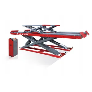 In-ground Double Layer Launch 4 Tons Hydraulic Low Profile In Ground Big Car Packing Scissor Lift For Garage