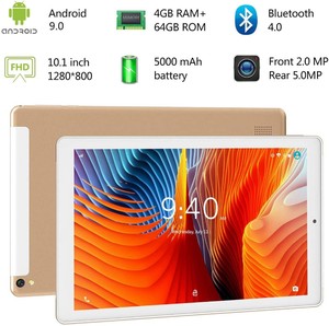Tablette Tactile 10 Pouces 4G LTE Android 9.0 Certifié par Google GMS Tablette PC 64Go <span class=keywords><strong>4Go</strong></span> de RAM, Bluetooth, GPS, WiFi, Type C - Product Image 4