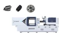 Machine de moulage par injection électrique horizontale automatique pour bouchons de bouteilles, moteur et pompe pour produits plastiques PP/ABS/PC de haute performance