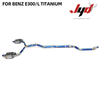 Système d'échappement sport à valve en alliage de titane pour Mercedes-Benz E300 – Silencieux Catback haute performance – Vente chaude