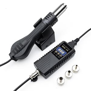 Stazione di Saldatura Elettrica 8898 con Display Digitale Doppio, 750W, 110V/220V, Pistola ad Aria Calda 2-in-1 Controllabile per Elettronica di Consumo - Product Image 6