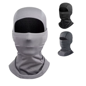 Masque facial complet pour homme de haute qualité avec logo personnalisé, protection solaire, coupe-vent, masque de ski noir pour le cyclisme et la course - Product Image 3