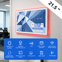 Nueva Tablet Comercial Android 14 de 21.5 Pulgadas RK3576 4GB/32GB WiFi 6 NFC PoE RJ45 Pantalla Táctil LED RGB