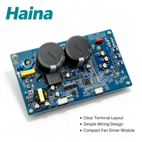 Carte de circuit imprimé pour ventilateur BLDC à onduleur, condensateurs haute capacité, circuit de commande intégré, fonctionnement continu stable, composants électroniques